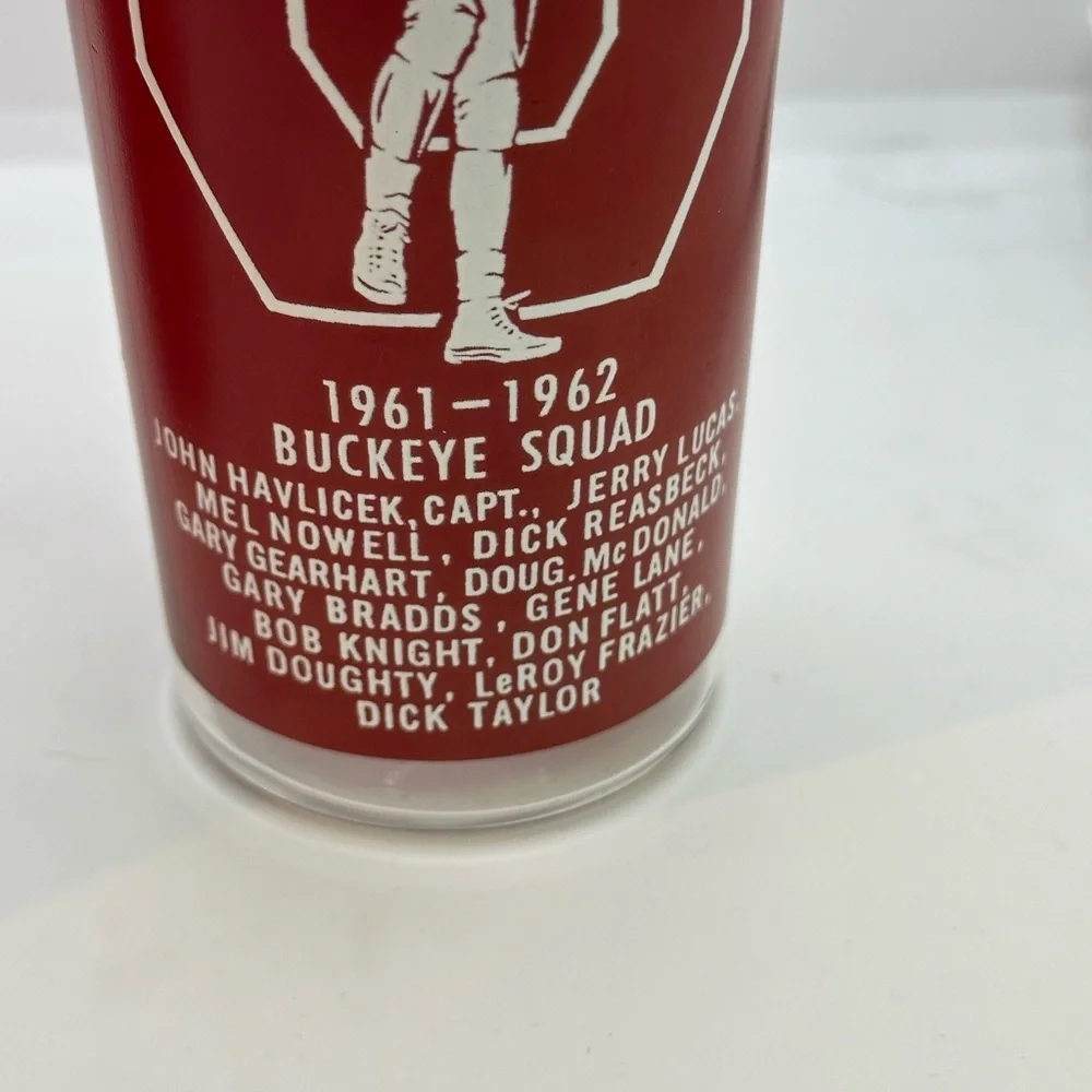 Ohio State Buckeyes Red Glass Set